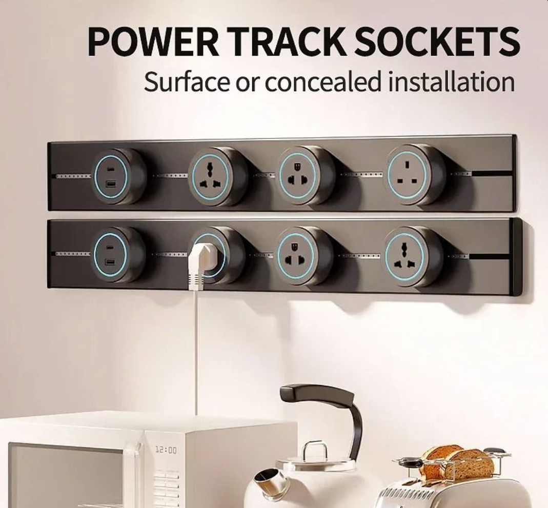Universal socket - USB + Type C